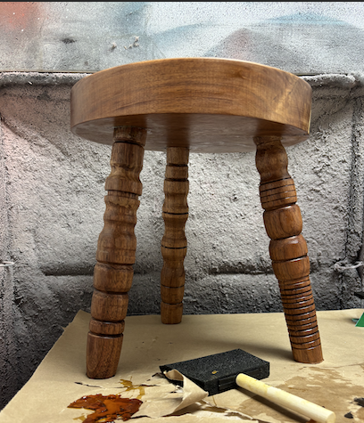 Mahogany Stool